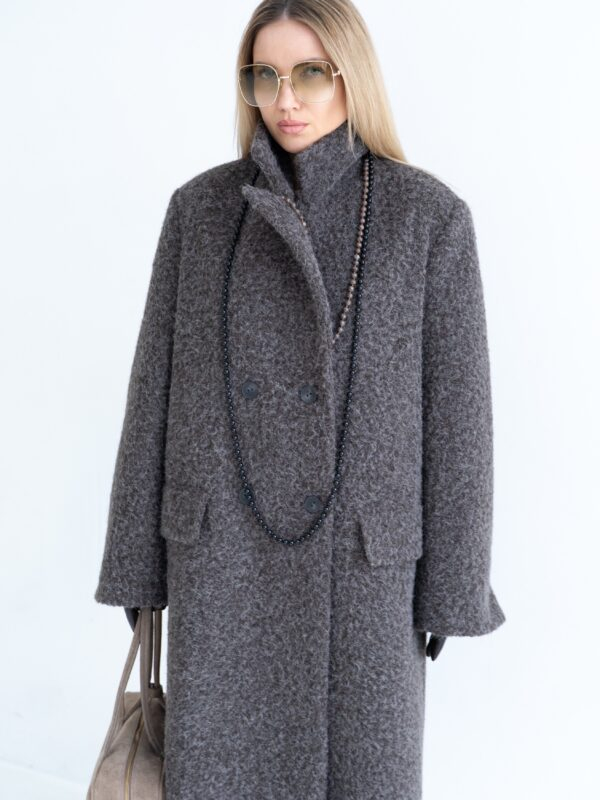 Wool coat | Cacao