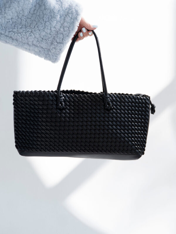 Eco leather bag | Black