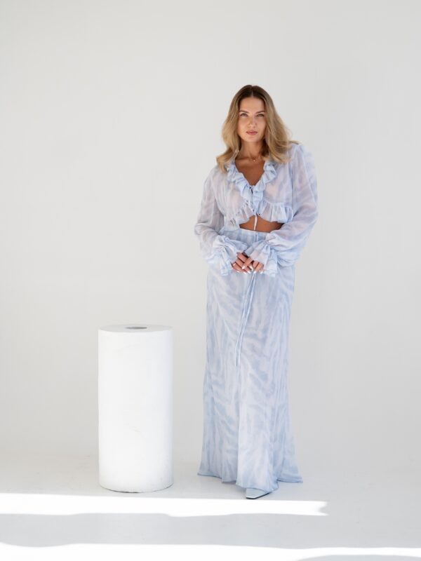 Set with skirt | Zebra print