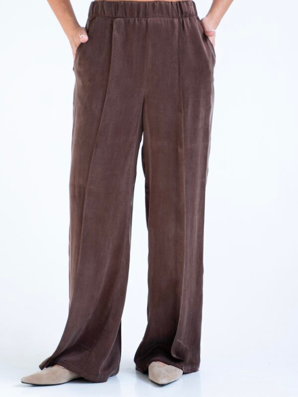 Wide pants | Chocolate
