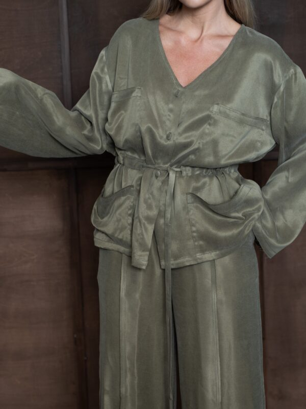 Safari blouse | Olive