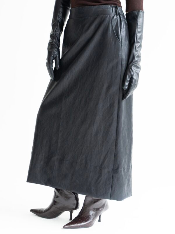 A-line skirt | Black
